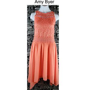 Amy Byer Sleeveless Lace Dress Size 16